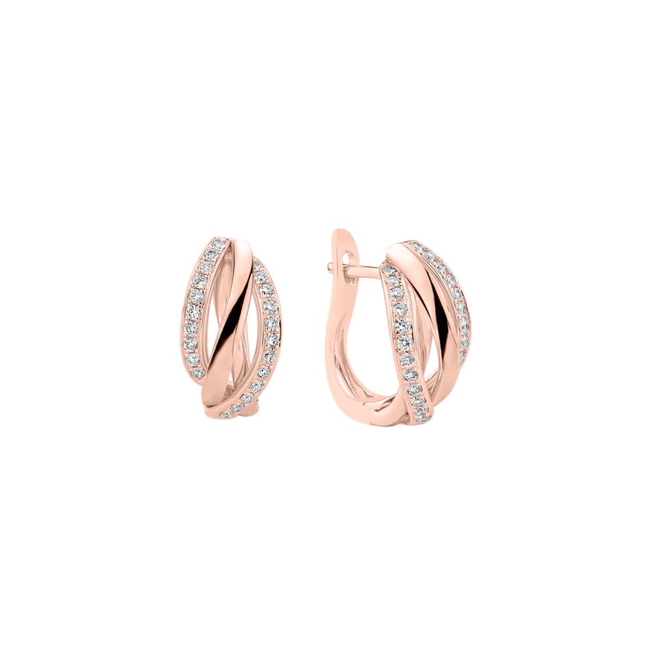 Náušnice s diamantmi Amazing Passion