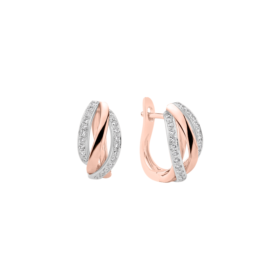 Náušnice s diamantmi Amazing Passion