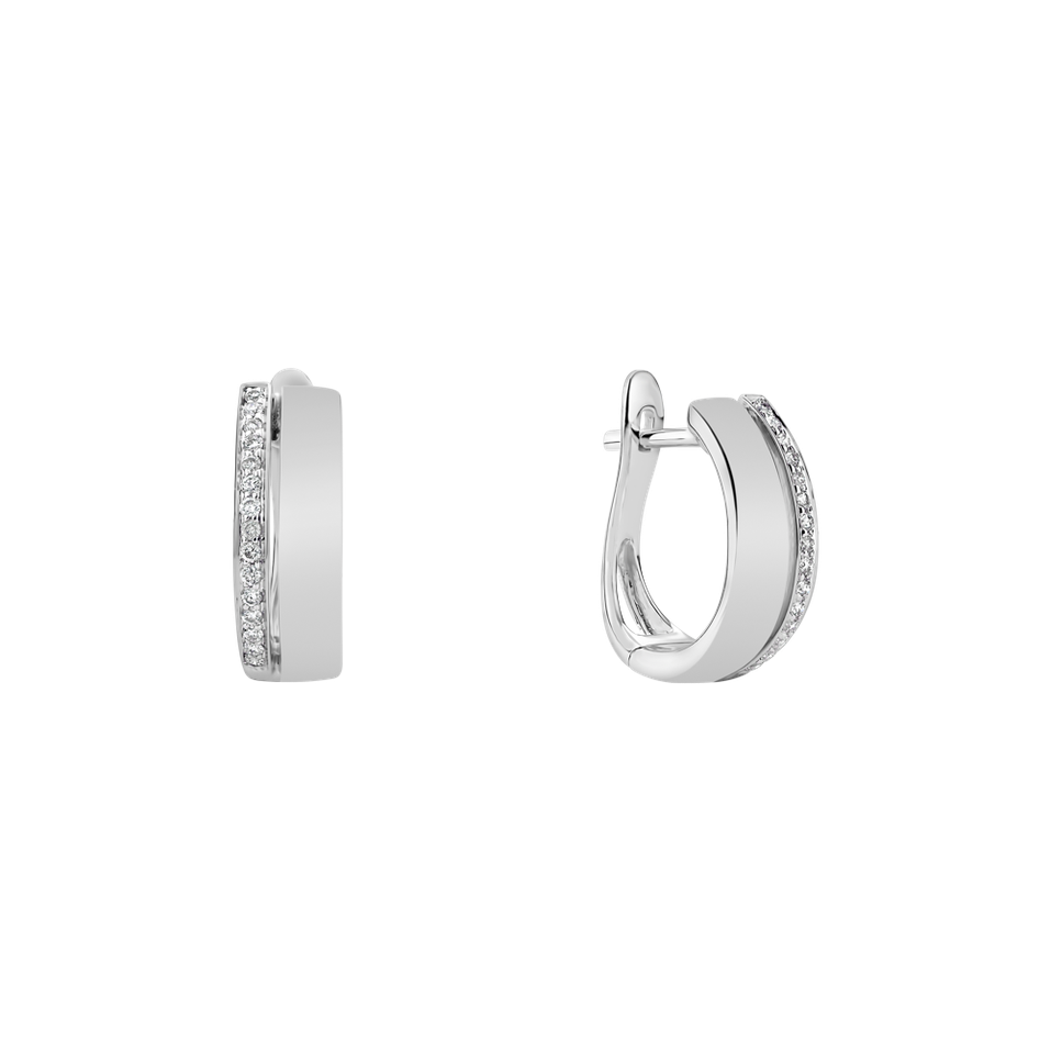 Náušnice s diamantmi Moonlight Spirit