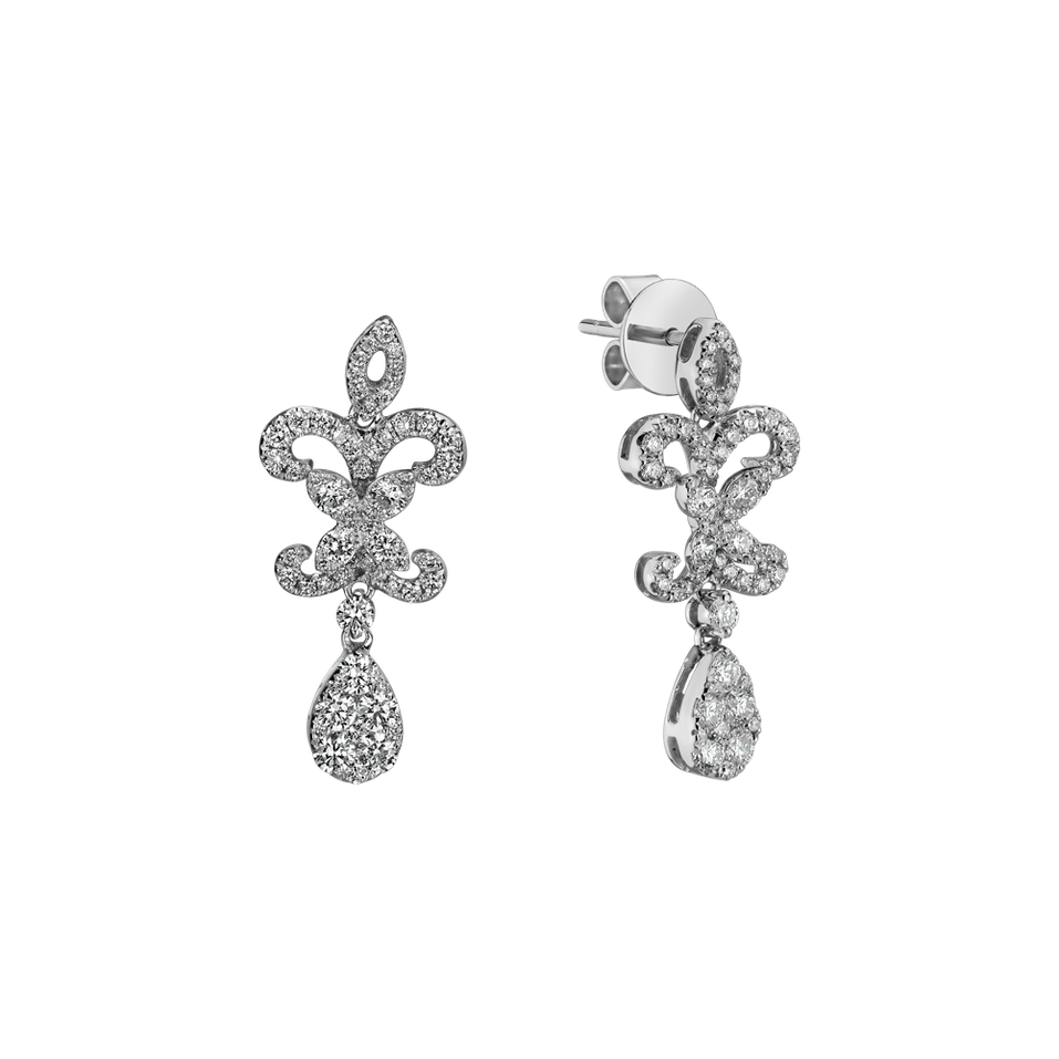 Náušnice s diamantmi Hadley