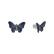 Náušnice s diamantmi a zafírmi Alluring Butterfly3