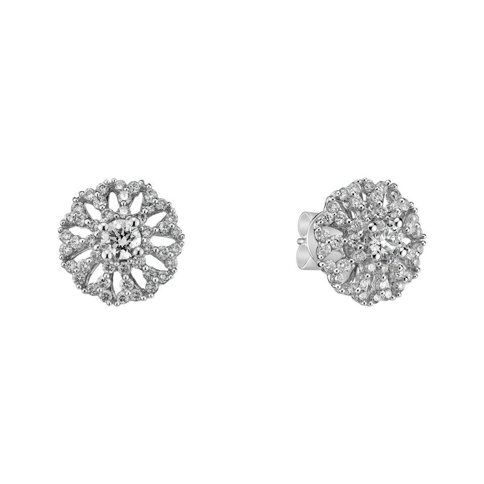 Náušnice s diamantmi Beautiful Hope