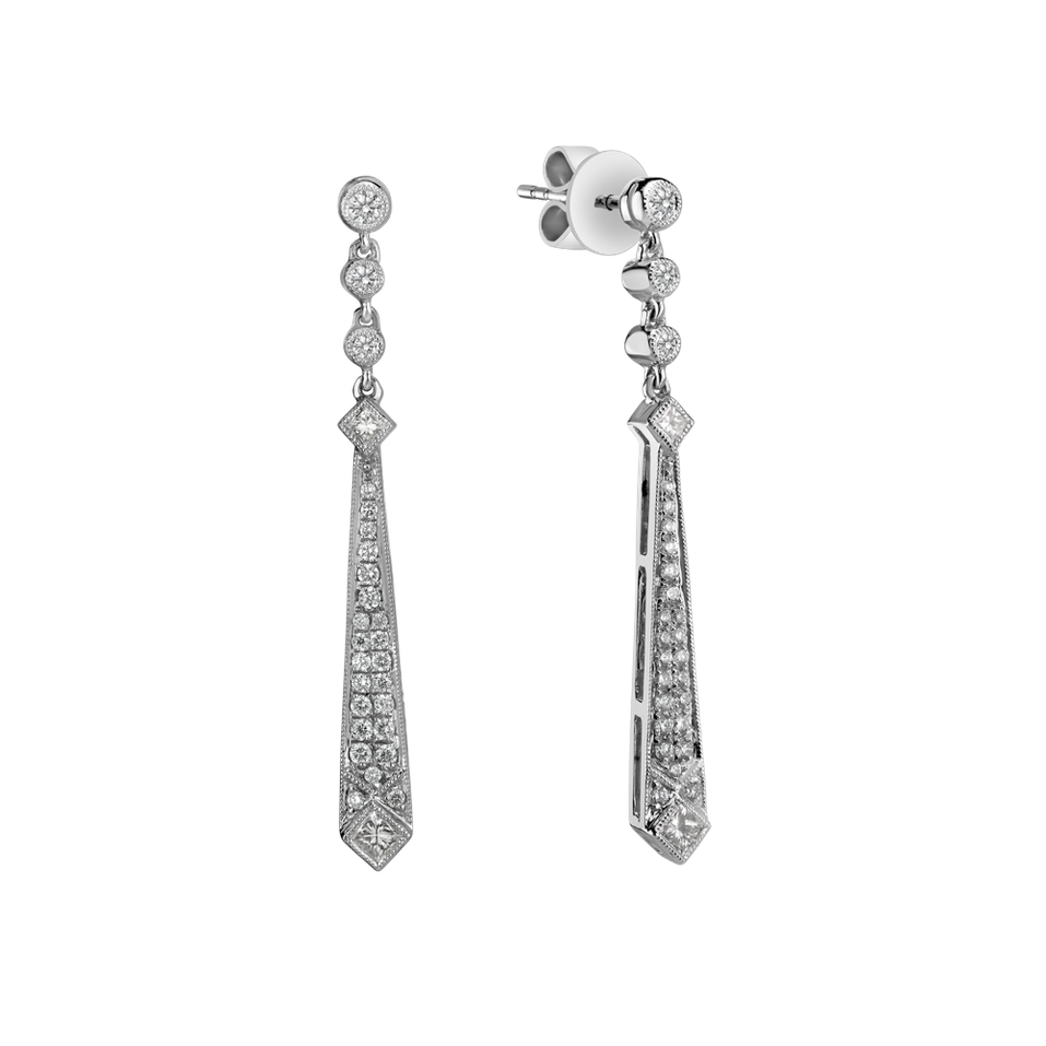 Náušnice s diamantmi Devoted Theresa