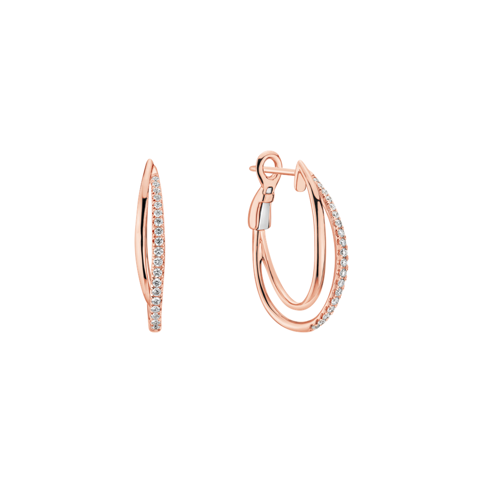 Náušnice s diamantmi Vitality Hope