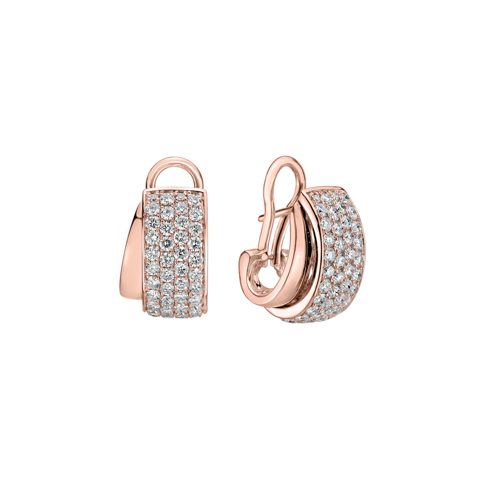 Náušnice s diamantmi Galaxy Poem