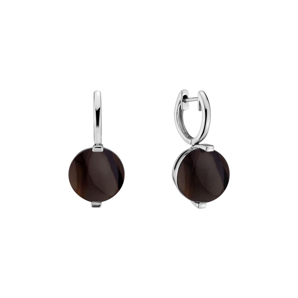 Náušnice s quartzom Space Signature