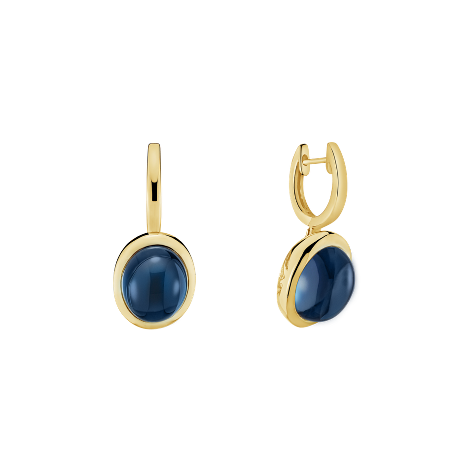 Náušnice s topásom Alchemy Heaven