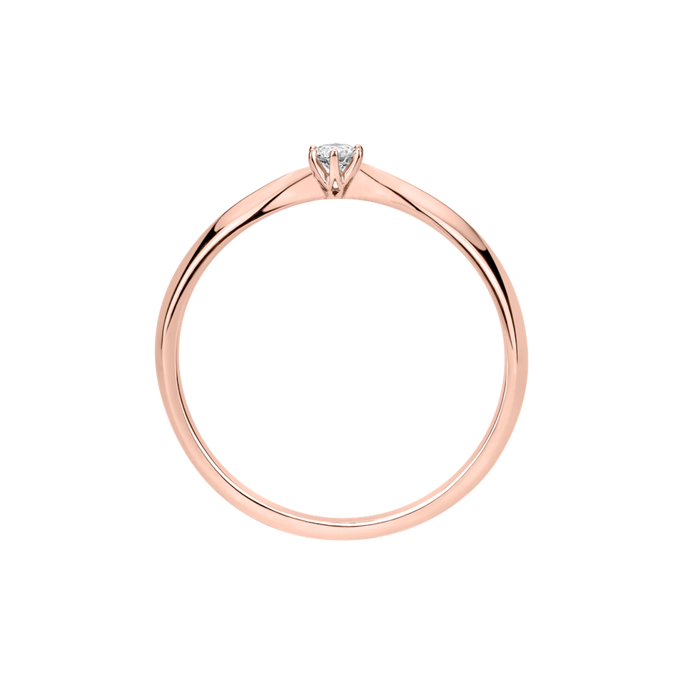 Prsteň s diamantom Eternal Joy