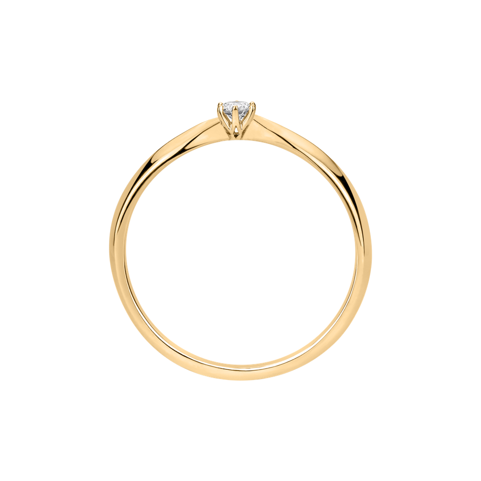 Prsteň s diamantom Eternal Joy