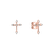 Náušnice s diamantmi Passion Cross3