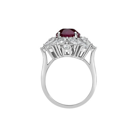 Prsteň s rubínom a diamantmi Ruby Queen