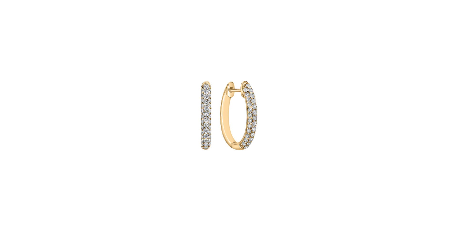 Náušnice s diamantmi Grandiose Dew