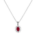 Přívěsok s rubínom a diamantmi Goddess Elegance4