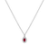 Přívěsok s rubínom a diamantmi Goddess Elegance4