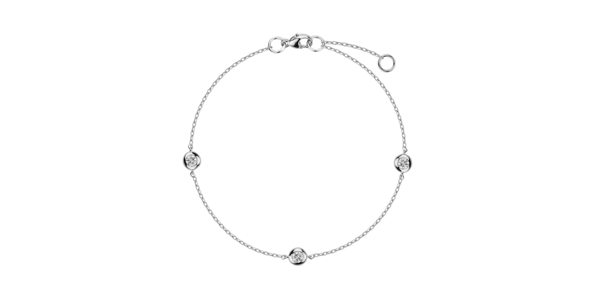 Náramok s diamantmi Sparkling Dots
