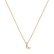Náhrdelník s diamantmi Glittering Letter L4