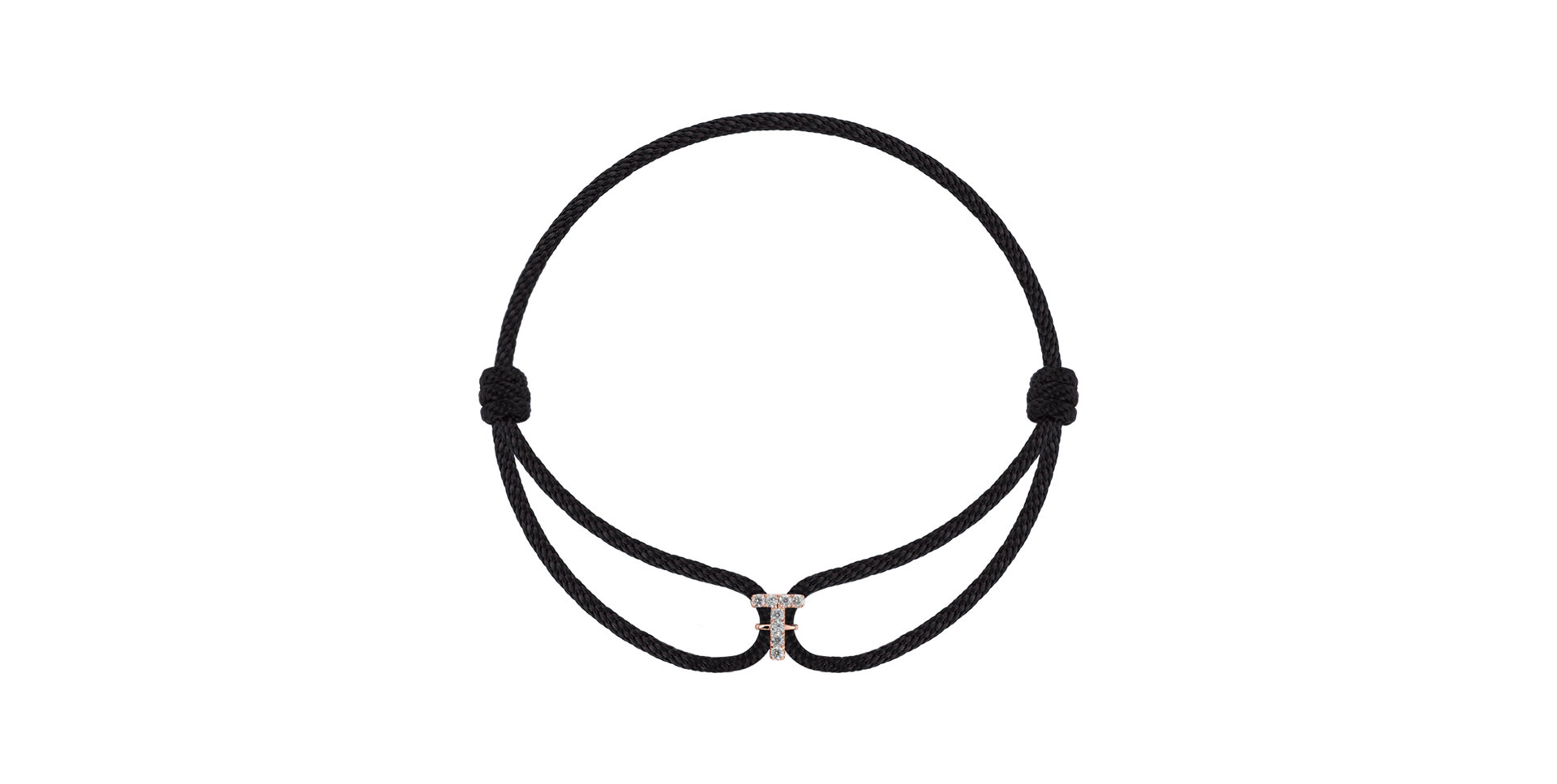 Náramok s diamantmi Miracle Alphabet