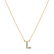 Náhrdelník s diamantmi Shiny Alphabet4