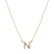 Náhrdelníl s diamantmi Shiny Alphabet4