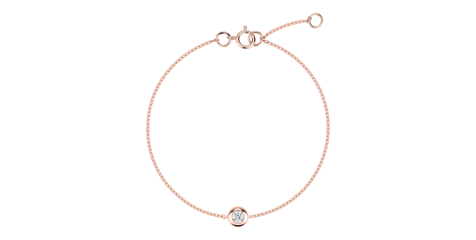 Náramok s diamantmi Sparkling Dot