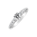 Prsteň 14kt biele zlato s diamantmi Prsteň ALO Ranger4