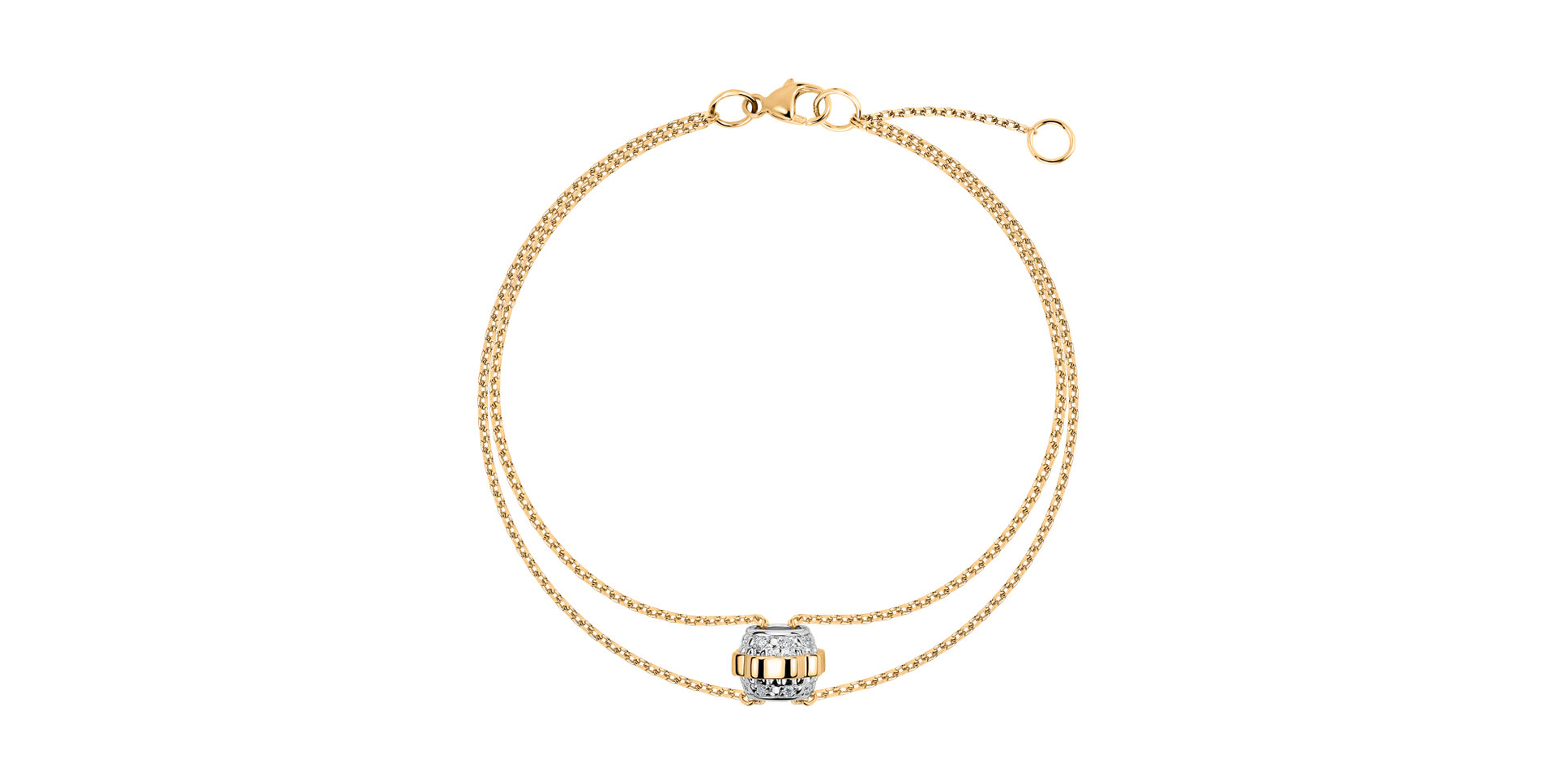 Náramok s diamantmi Castiel