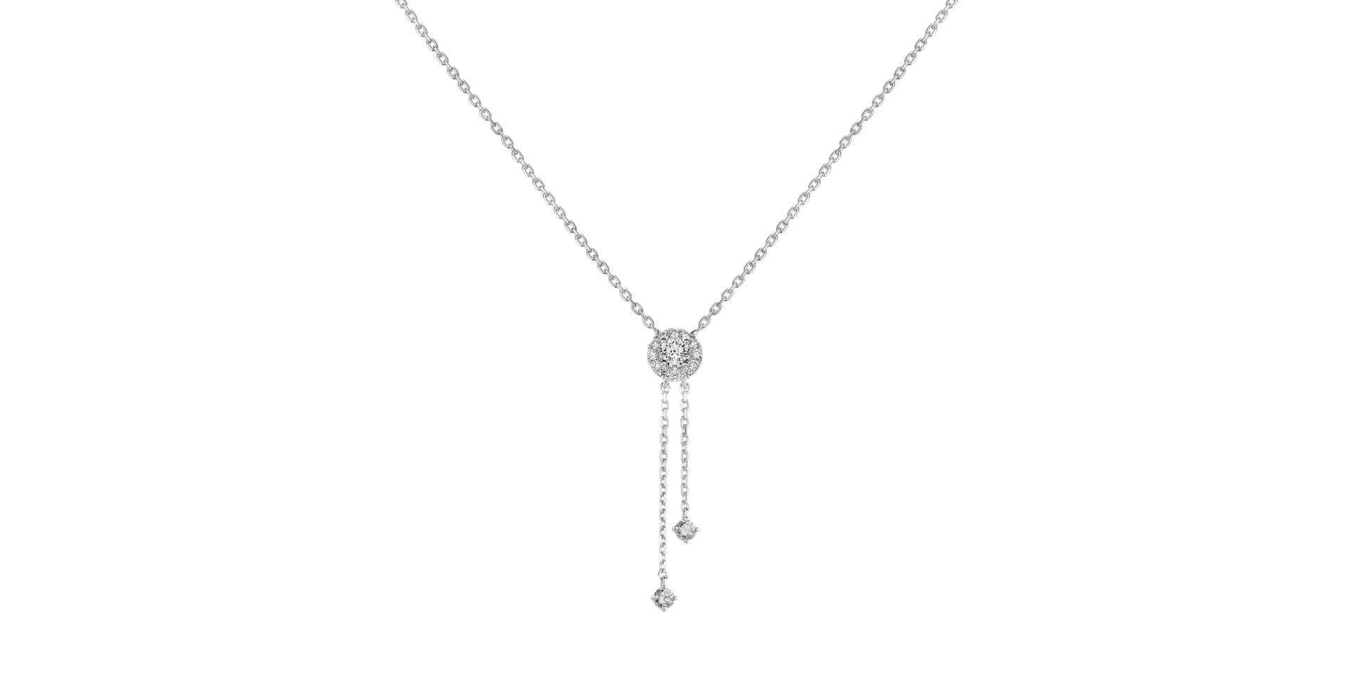 Náhrdelník s diamantmi Sirius