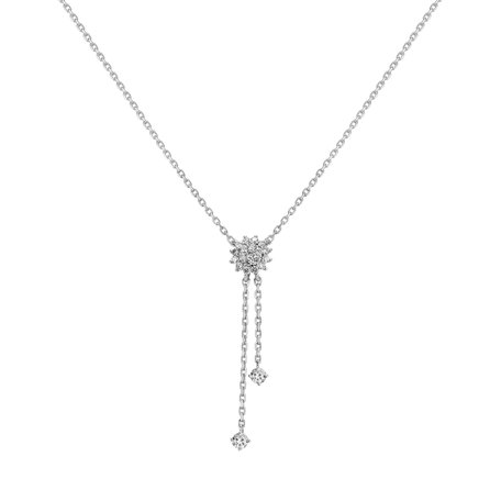 Náhrdleník s diamantmi Dream Comet