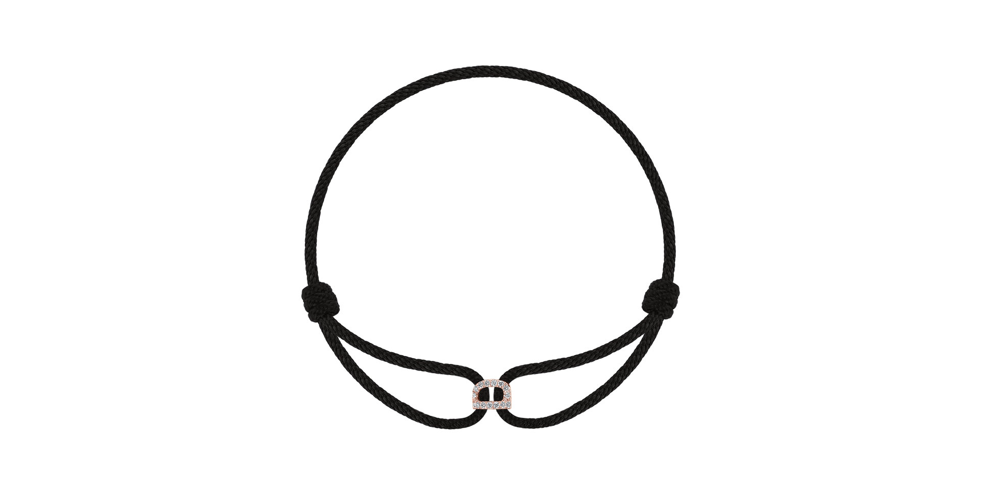 Náramok s diamantmi Alphabet Delight