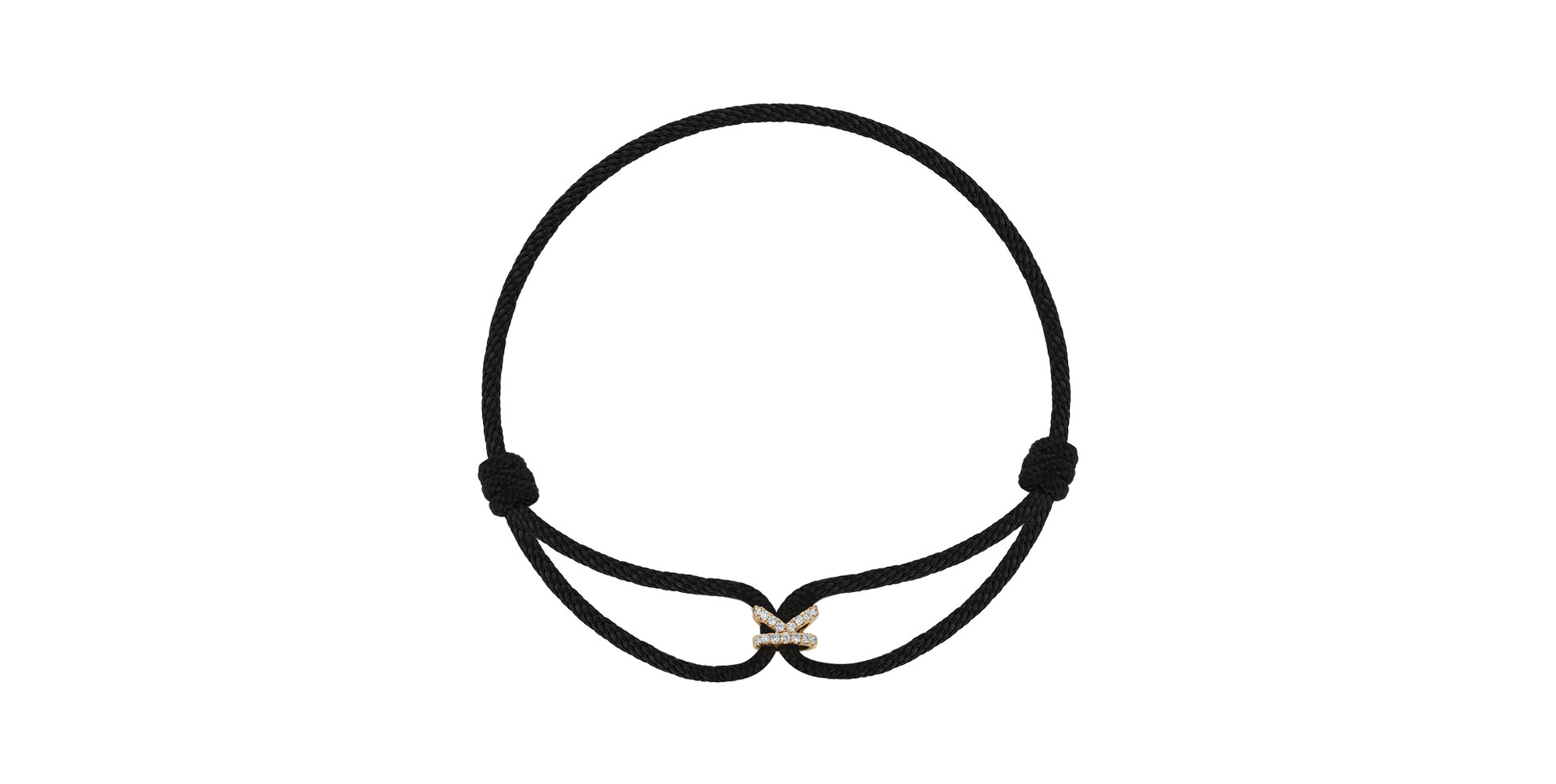 Náramok s diamantmi Alphabet Delight