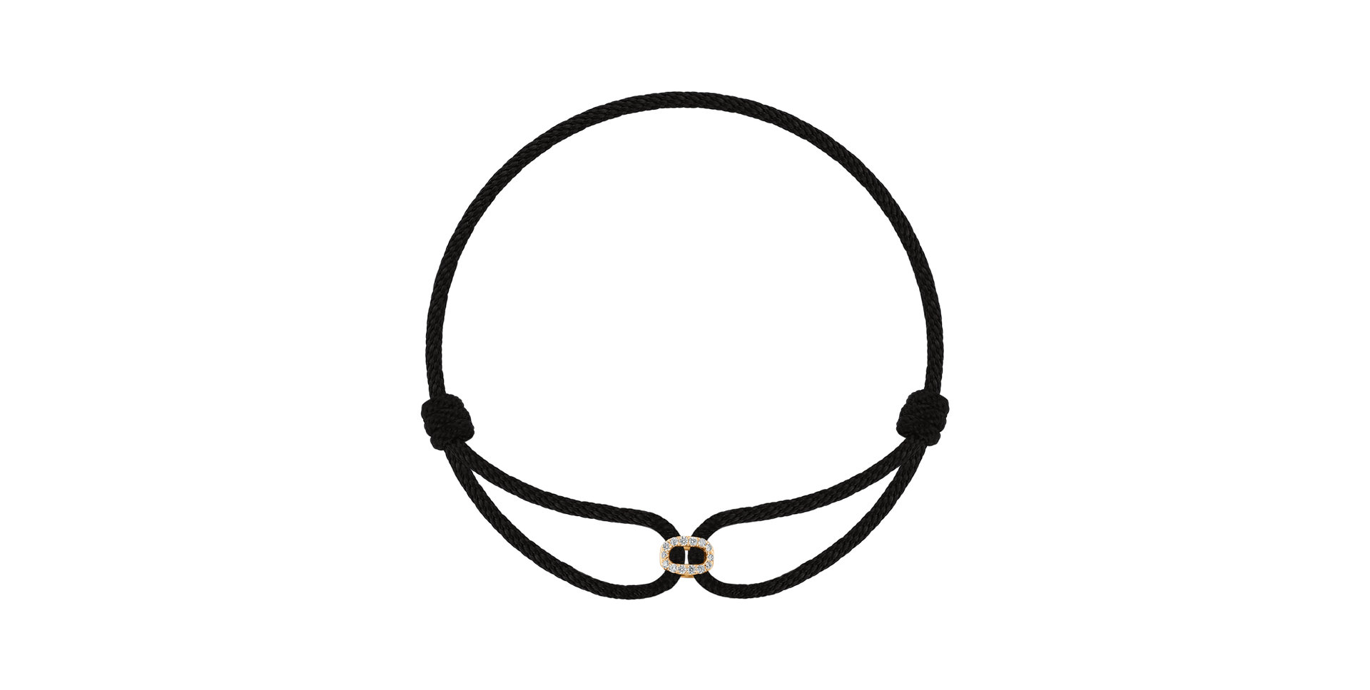 Náramok s diamantmi Alphabet Delight