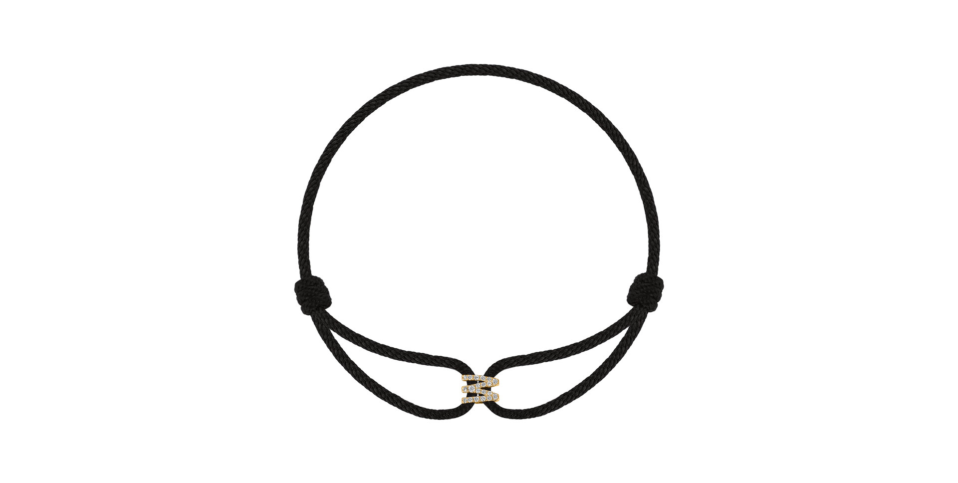 Náramok s diamantmi Alphabet Delight