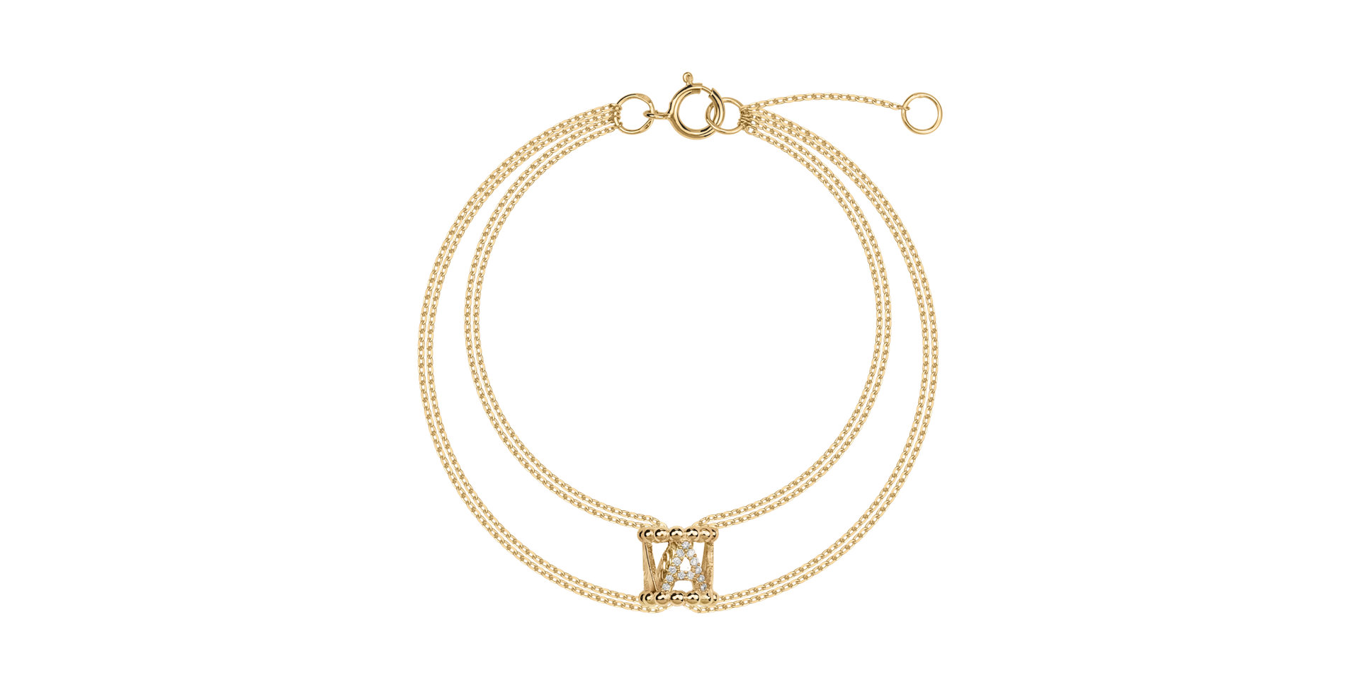 Náramok s diamantmi Destri