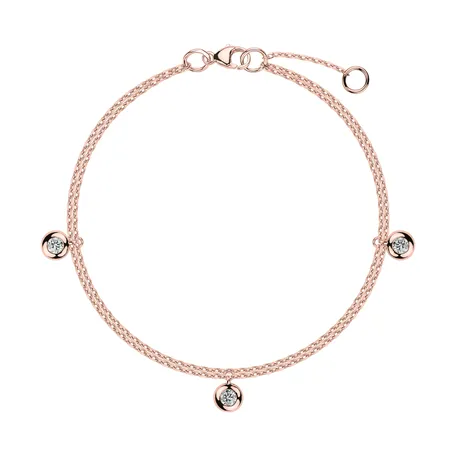 Náramok s diamantmi Delouise