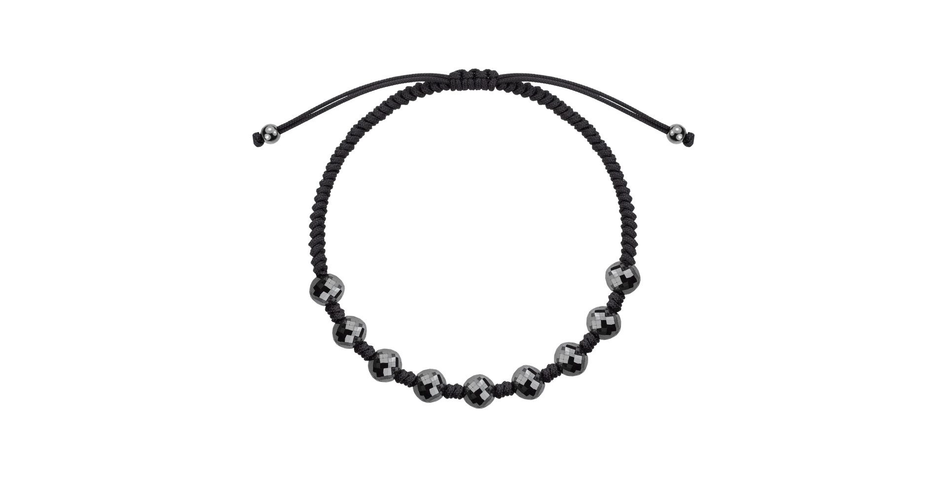 Náramok s čiernymi diamantmi Dark Night