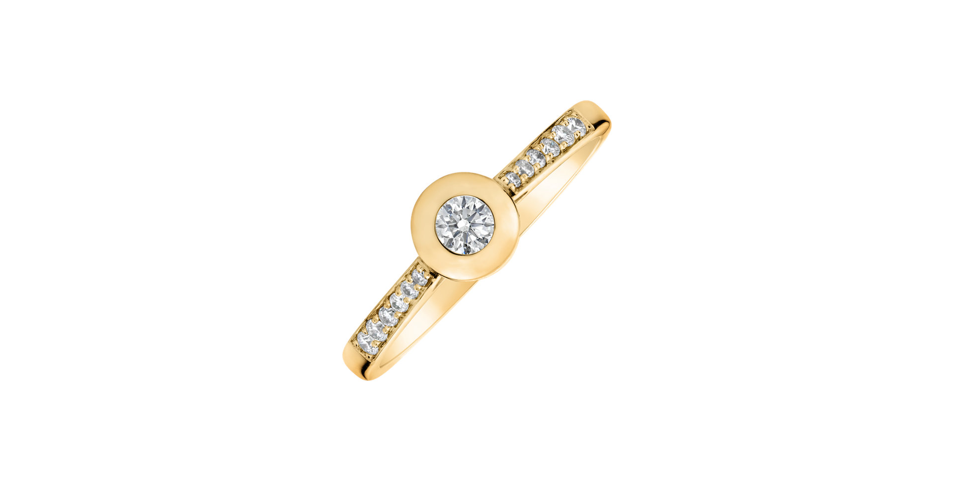 Prsteň s diamantmi Space Love