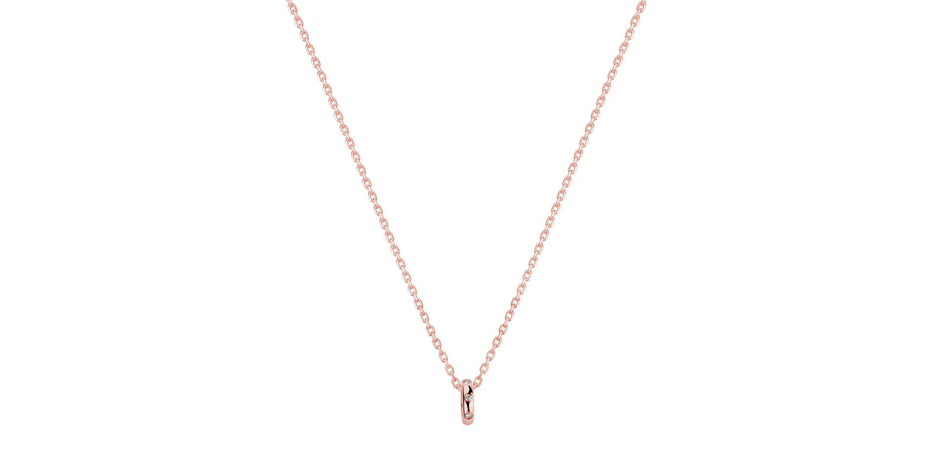 Náhrdelník s diamantmi Ringara