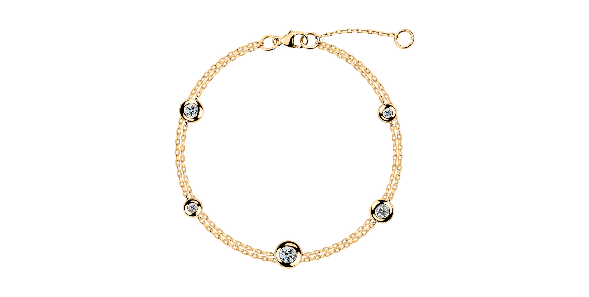 Náramok s diamantmi Declan