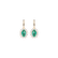 Náušnice s diamantmi a smaragdom Princess Sparkle4