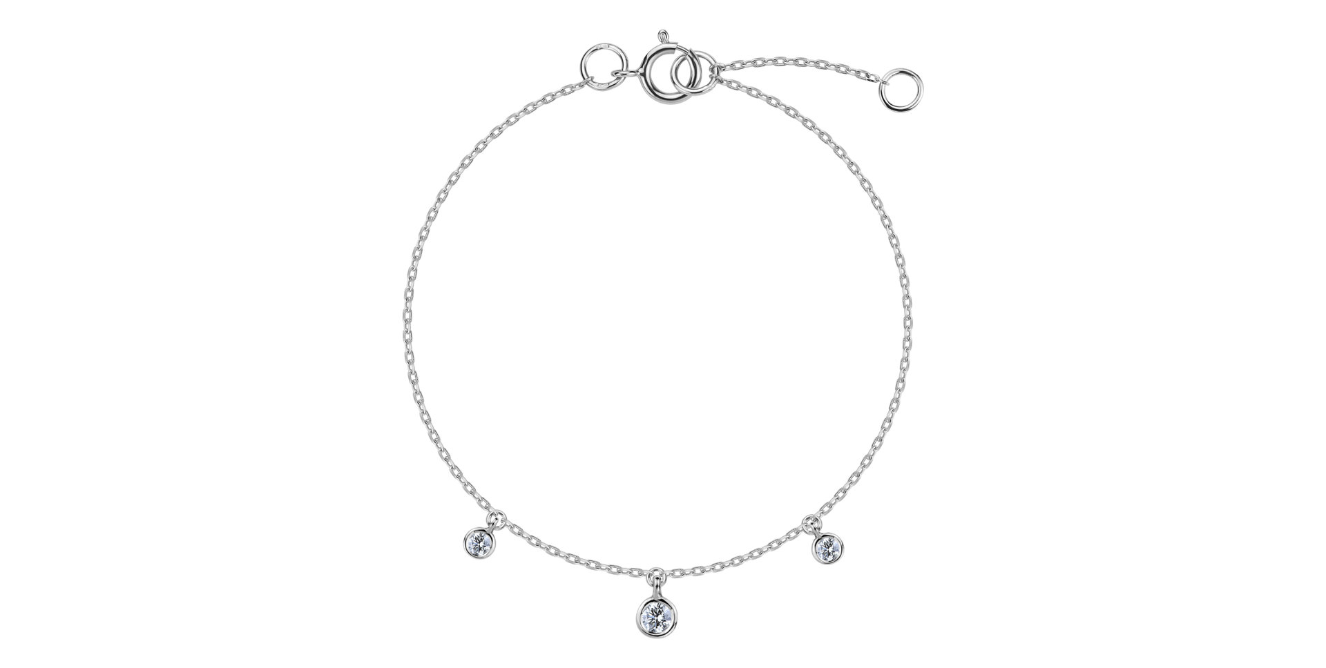 Náramok s diamantmi Sparkling Dots