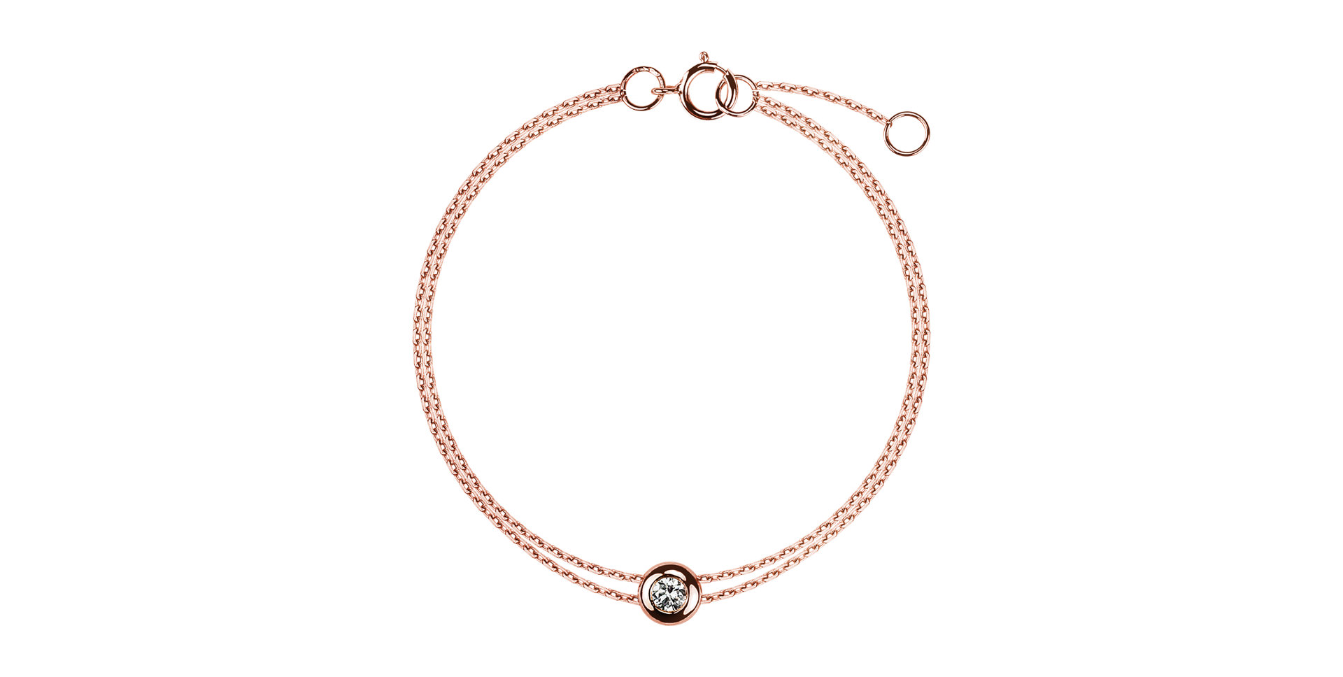 Náramok s diamantom Cosmic Magic