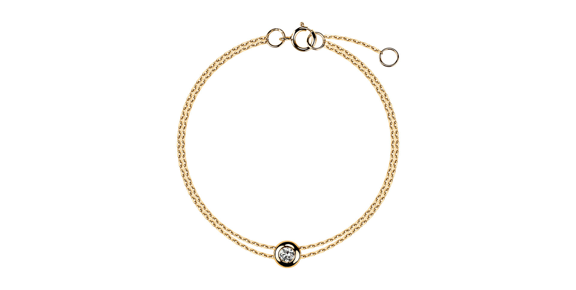 Náramok s diamantom Cosmic Magic