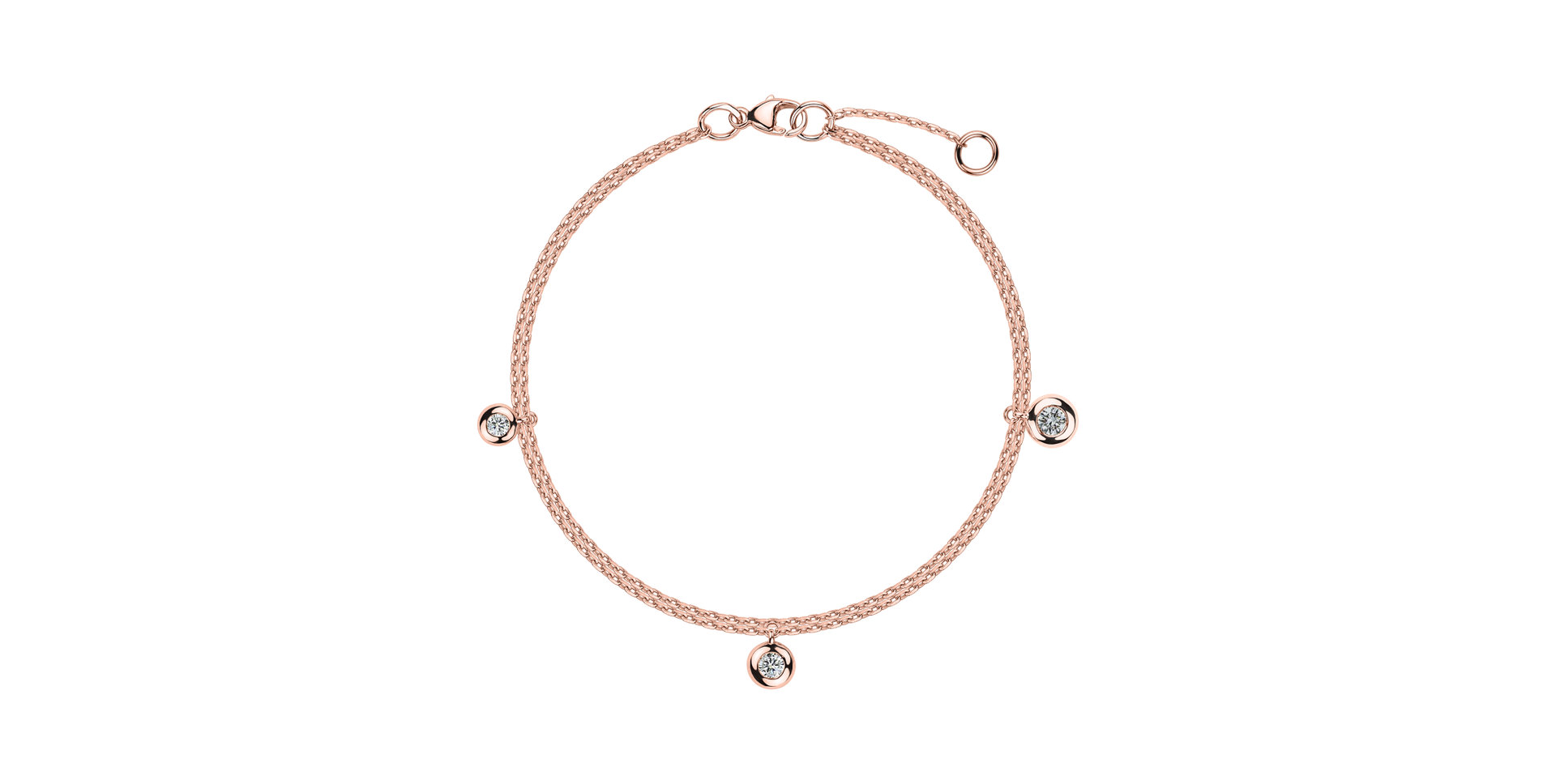 Náramok s diamantmi Drops of Sparkle