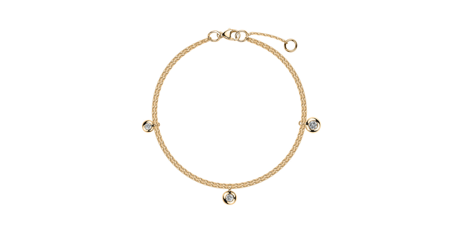 Náramok s diamantmi Drops of Sparkle