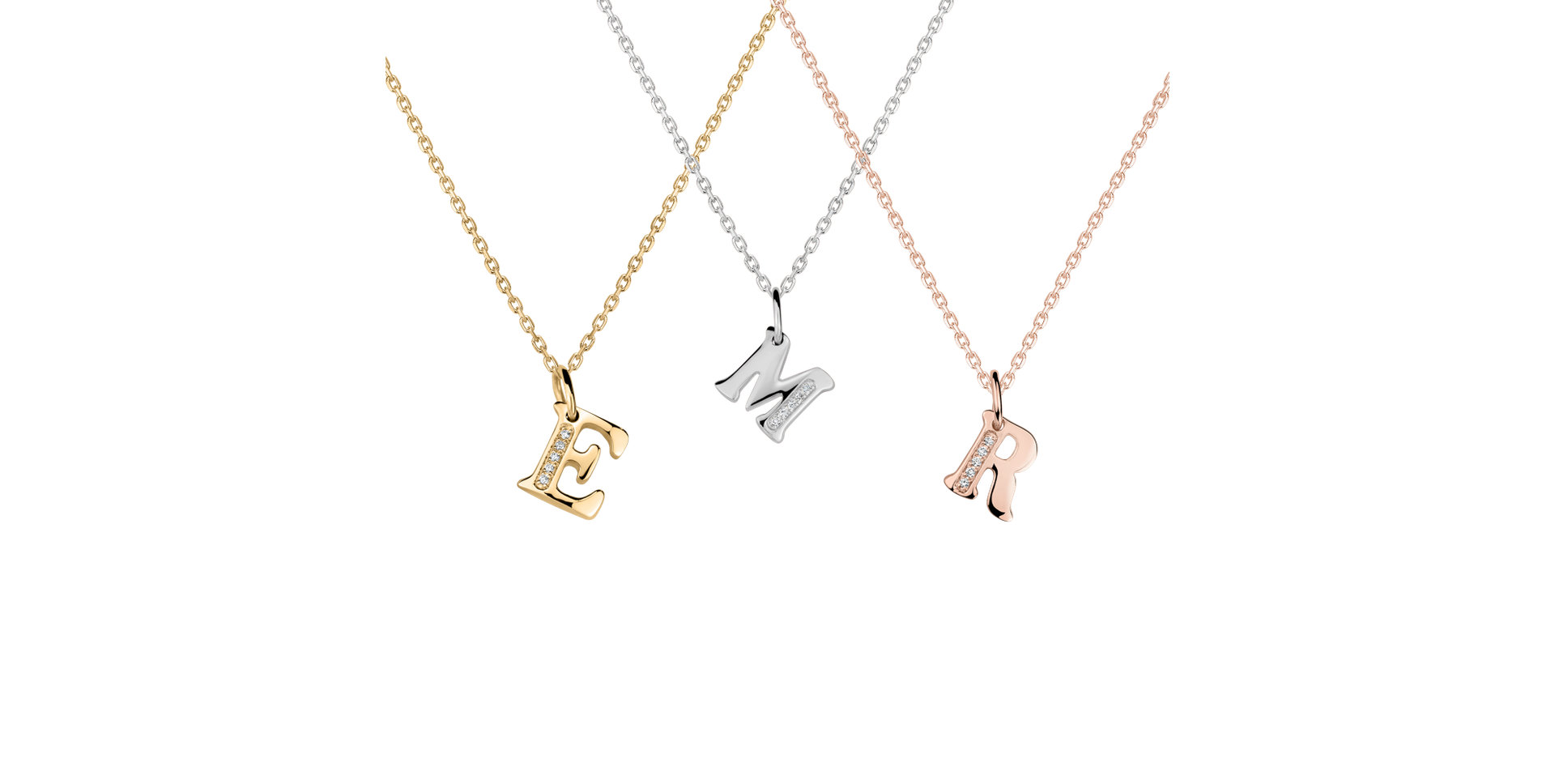 Prívesok s diamantmi Dream Letter