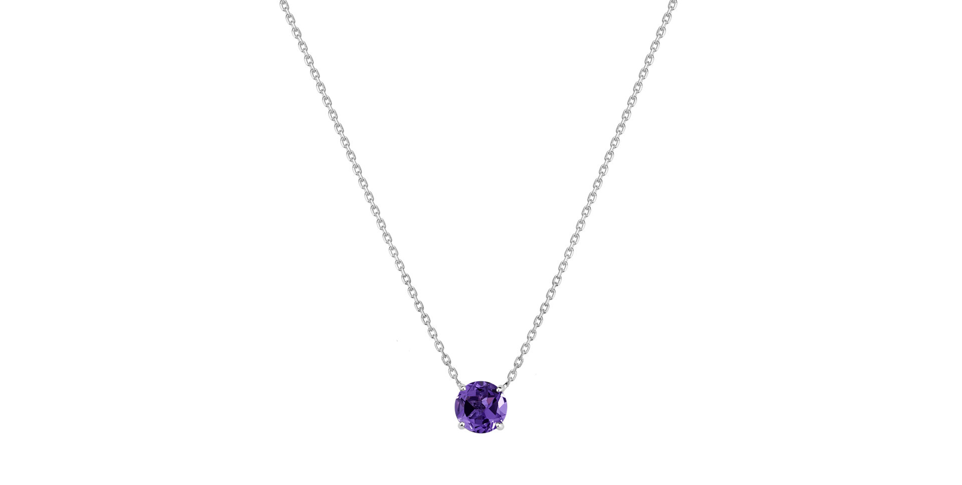 Náhrdelník s ametystom Nauticalia