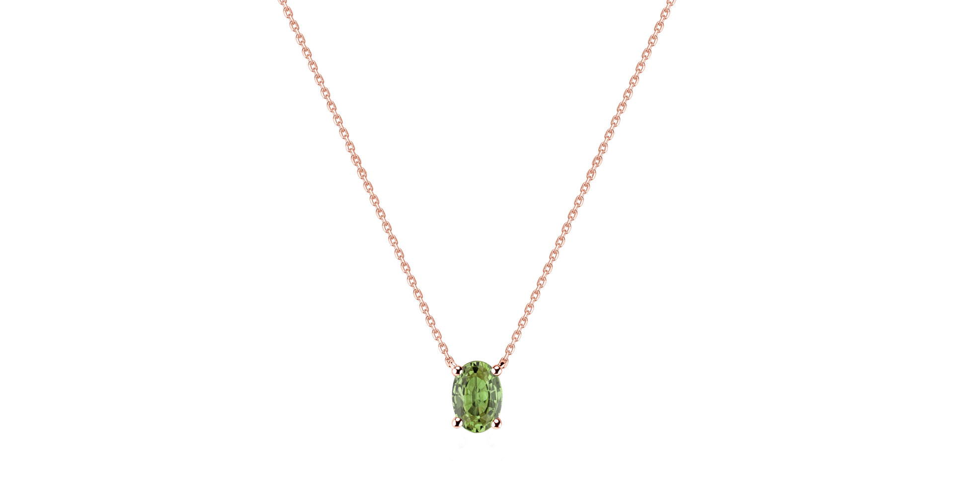 Náhrdelník so zafírom Mystic Abyss