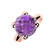 Prsteň s ametystom Caridad4