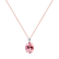 Náhrdelník s diamantom a turmalínom Élise4
