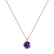 Náhrdelník s diamantom a ametystom Seraphina4